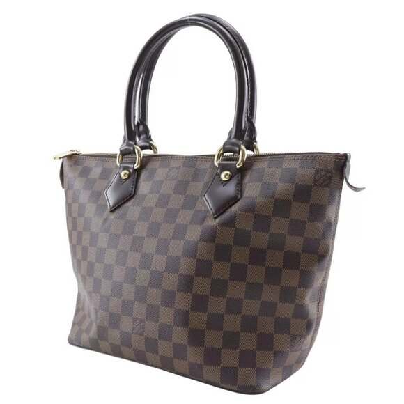 LOUIS VUITTON Saleya PM Tote Bag N51183 Brown Damier canvas Women - Picture 2 of 10